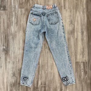 No Excuses Vintage Jeans with Bow Details